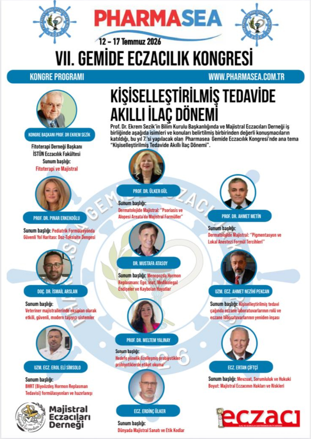 VII. Pharmasea Bilimsel Programı