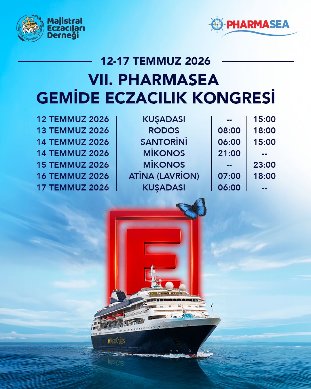 VII. Pharmasea Rota Programı